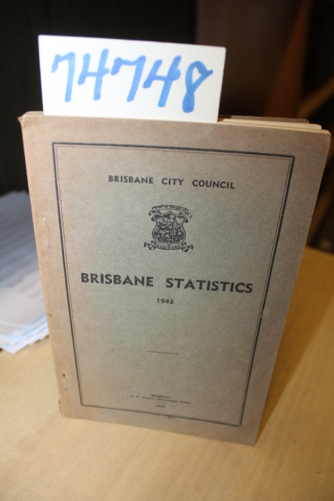 BRISBANE CITY COUNCIL: Brisbane Statistics