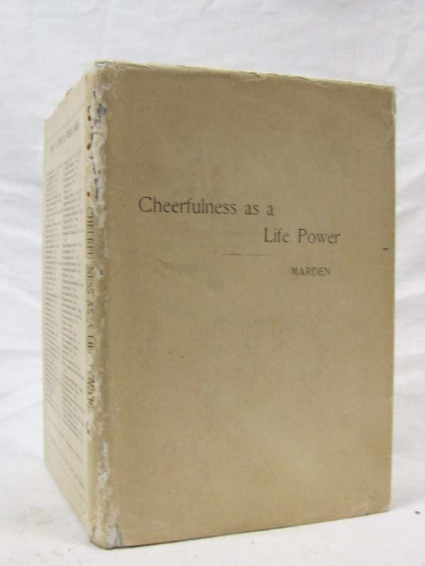 Marden, Orison Swett: Cheerfulness as a Life Power DJ