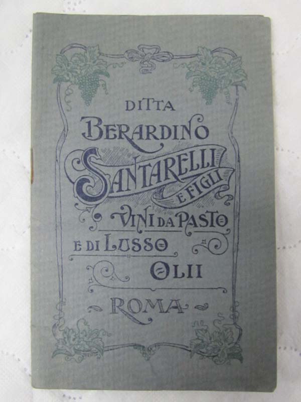 Ditta Berardino Santarelli & Figli: Vini da Pasto e Di Lusso Olii