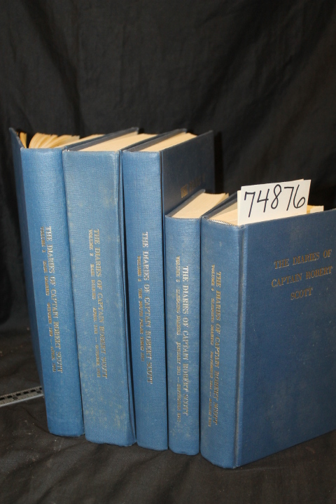 Scott, Robert: The Diaries of Captain Robert Scott 6 VOL. COMPLETE