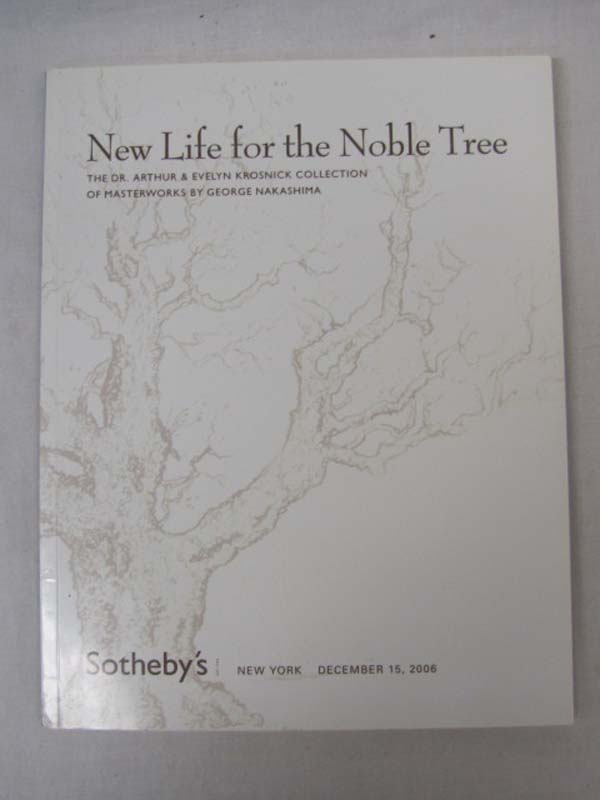 Sotheby's; George Nakashima: New Life for the Noble Tree; The Dr. Arthur & Ev...