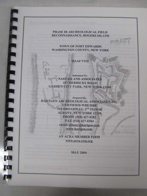 Hartgen Archeological Associates, Inc.: Phase IB Archeological Field Reconnai...