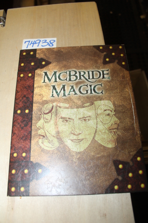 McBride, Jeff SIGNED BY AUTHOR: McBride Magic folder