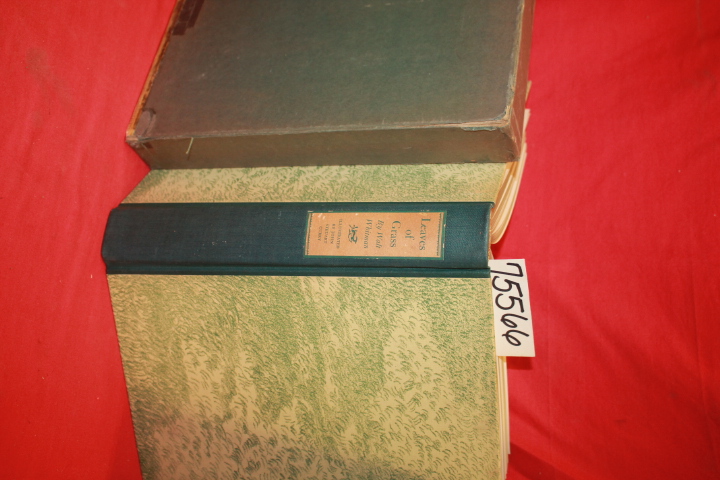 Whitman, Walt: Leaves of Grass, A Gathering From Walt Whitman in slipcase