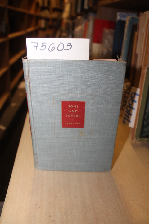 Lawrence, D.H. and Macy, John: Sons and Lovers