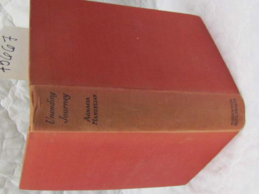 Austin, E. Mildred Britten: Unending Journey Being the story of Agnacia Manue...