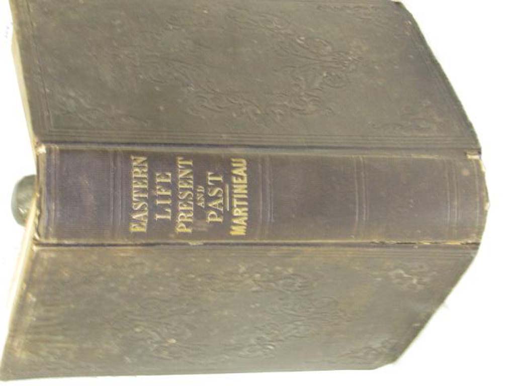 Martineau, Hrriet: Eastern Life, Present and Past  Joyful to receive the the ...