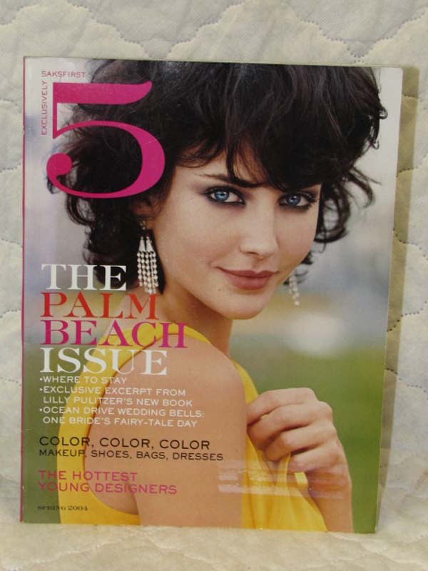 Saksfirst; Saks Fifth Avenue: Exclusively Sakfirst 5 The Palm Beach Issue Spr...