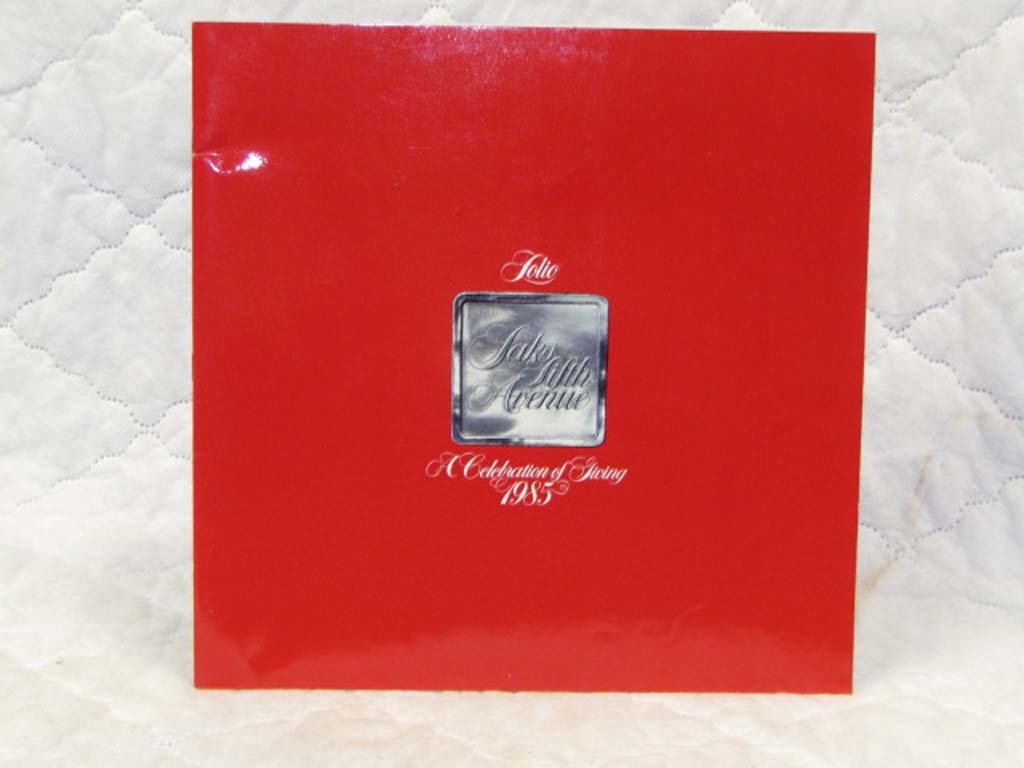Saks Fifth Avenue: Folio Saks Fifth Avenue A Celebration of Giving 1985
