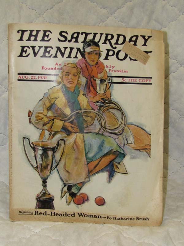 Tilden II, William Tatem and Bulger,...: The Saturday Evening Post Out of Doo...