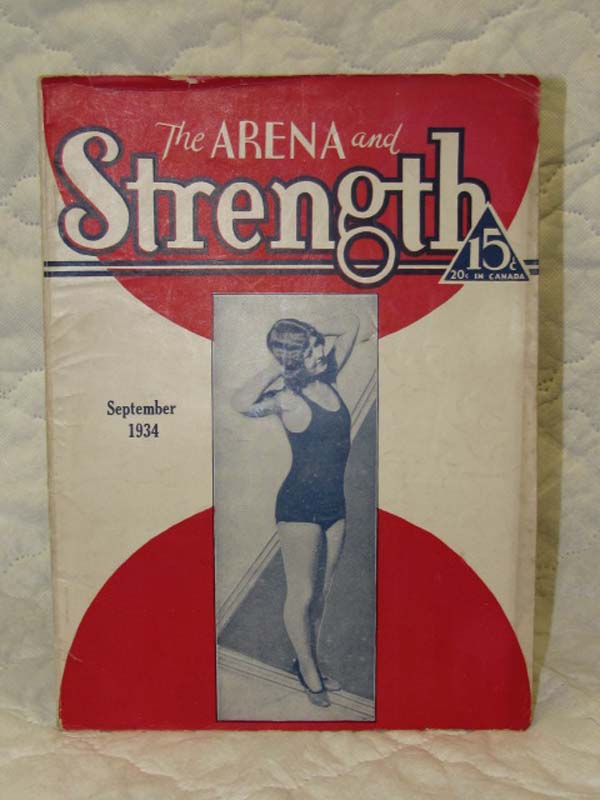 The Arena and Strength: The Arena and Strength September 1934