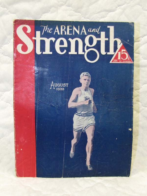The Arena and Strength: The Arena and Strength August 1933