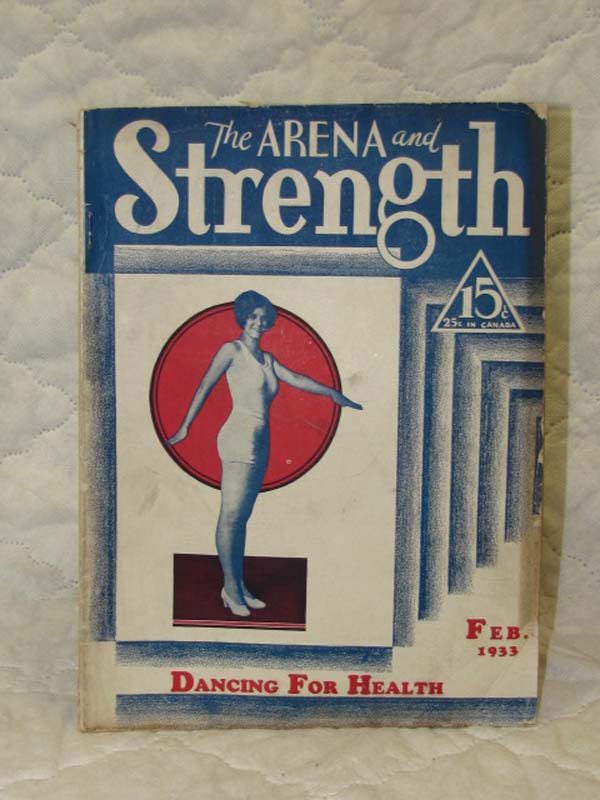 The Arena and Strength: The Arena and Strength Feb 1933 Dancing For Health