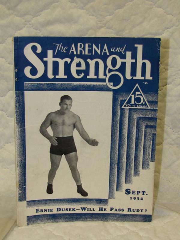 The Arena and Strength: The Arena and Strength September 1932 Ernie Dusek Wil...