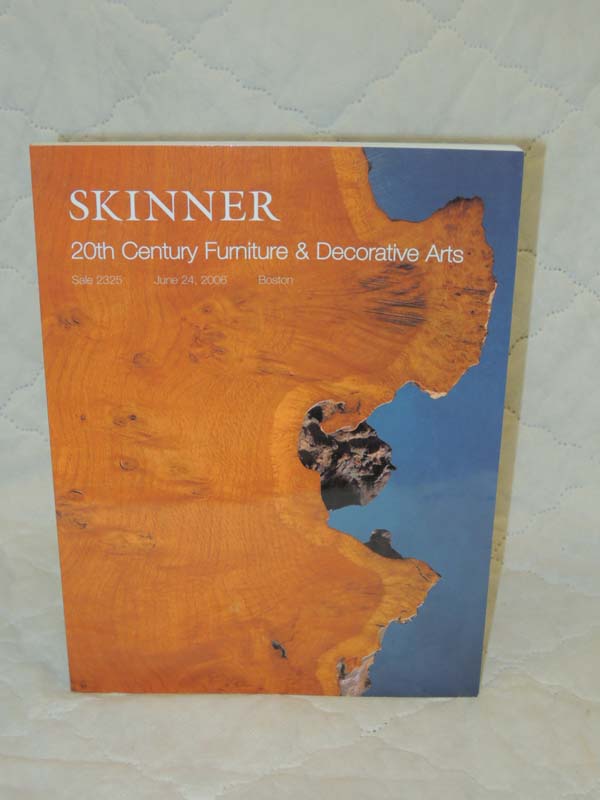Skinner Inc.: Skinner 20th Century Furniture & Decorative Arts includes Nakas...