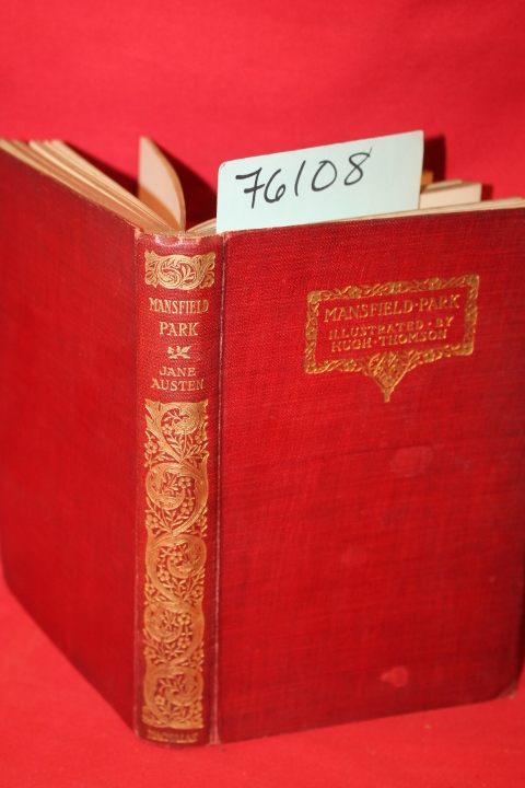 Austen, Jane and Dobson, Austin: Mansfield Park RED HB Austen, Jane and Dobson, Austin: Mansfield Park RED HB