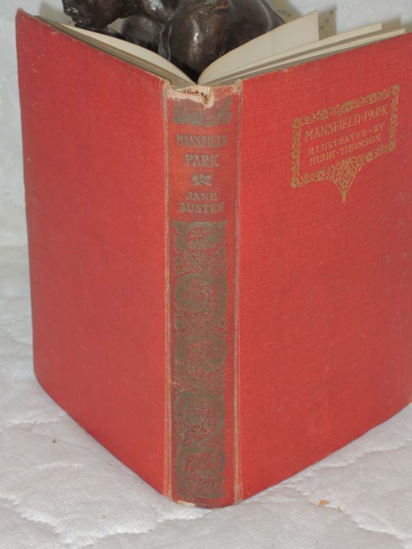 Austen, Jane and Dobson, Austin: Mansfield Park Tight red binding. Austen, Jane and Dobson, Austin: Mansfield Park Tight red binding.