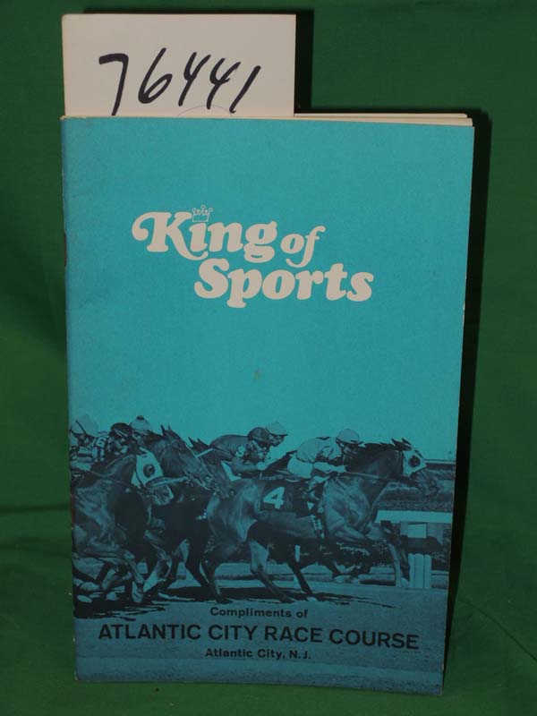TRA Service Bureau: King of Sports Compliments of Atlantic City Race Course, ...