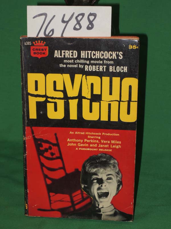 Bloch, Robert; JANET LEIGH ; HITCHCOCK, ALFRED: Psycho : JANET LEIGH ON COVER