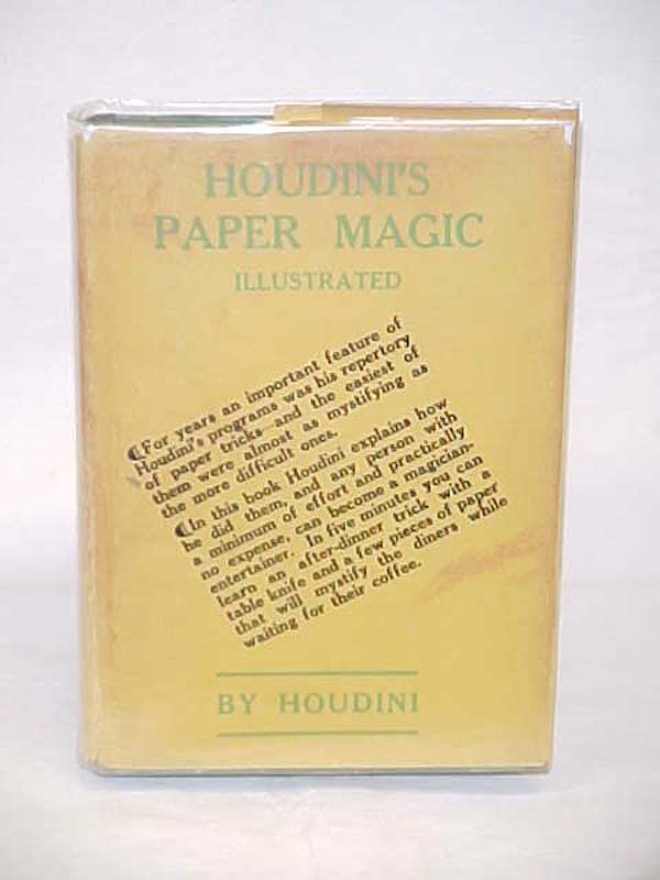 HOUDINI: HOUDINI'S PAPER MAGIC Illustrated