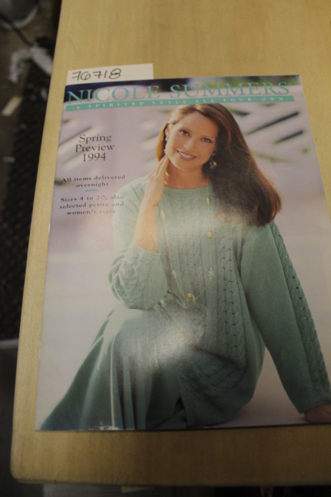 Nicole Summers: Nicole Summers Spring Preview 1994