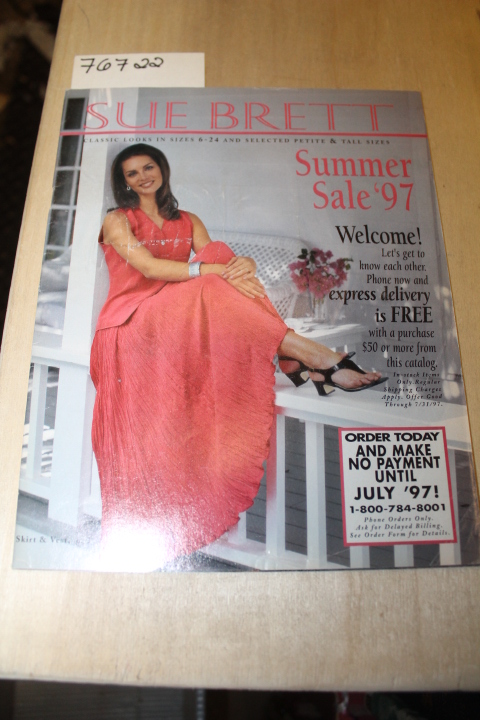 Sue Brett: Sue Brett Summer Sale 1997