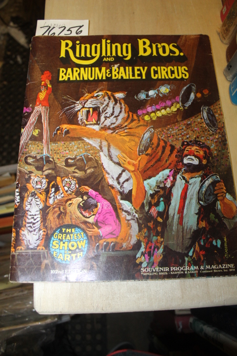 Ringling Bros.: Ringling Bros. and Barnum & Bailey Circus Souvenir Program & ...