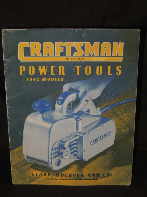 Sears Roebuck Craftsman Power Tools: Craftsman Power Tools 1942 Models