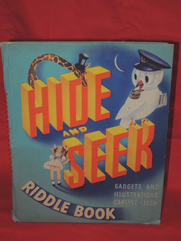 Leech, Carlyle & John McKenna: Hide and Seek Riddle Book mechanical animated ...