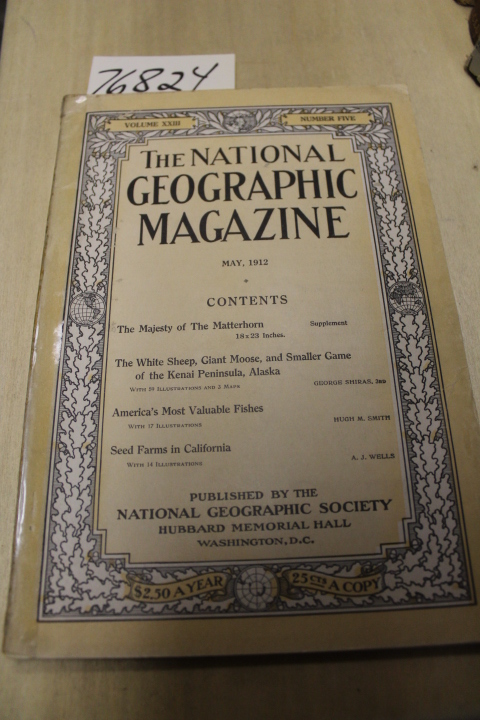 National Geographic Magazine: National Geographic Magazine May1912 Vol XXIII ...