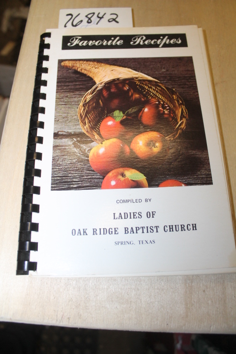 Ladies of Oak Ridge Baptist Church S...: Favorite Recipes Ladies of Oak Ridge...