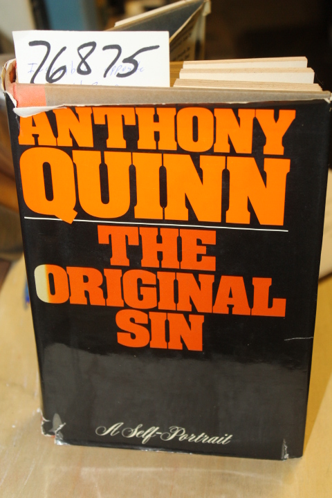 Quinn, Anthony Signed BY QUINN: Original Sin A Self Portrait