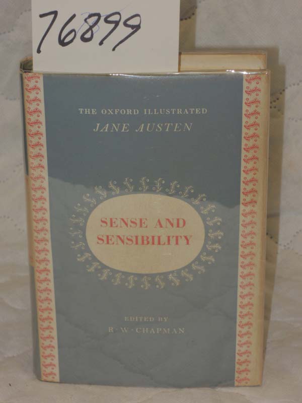 Chapman, R. W.: Novels of Jane Austen Volume I Sense and Sensibility