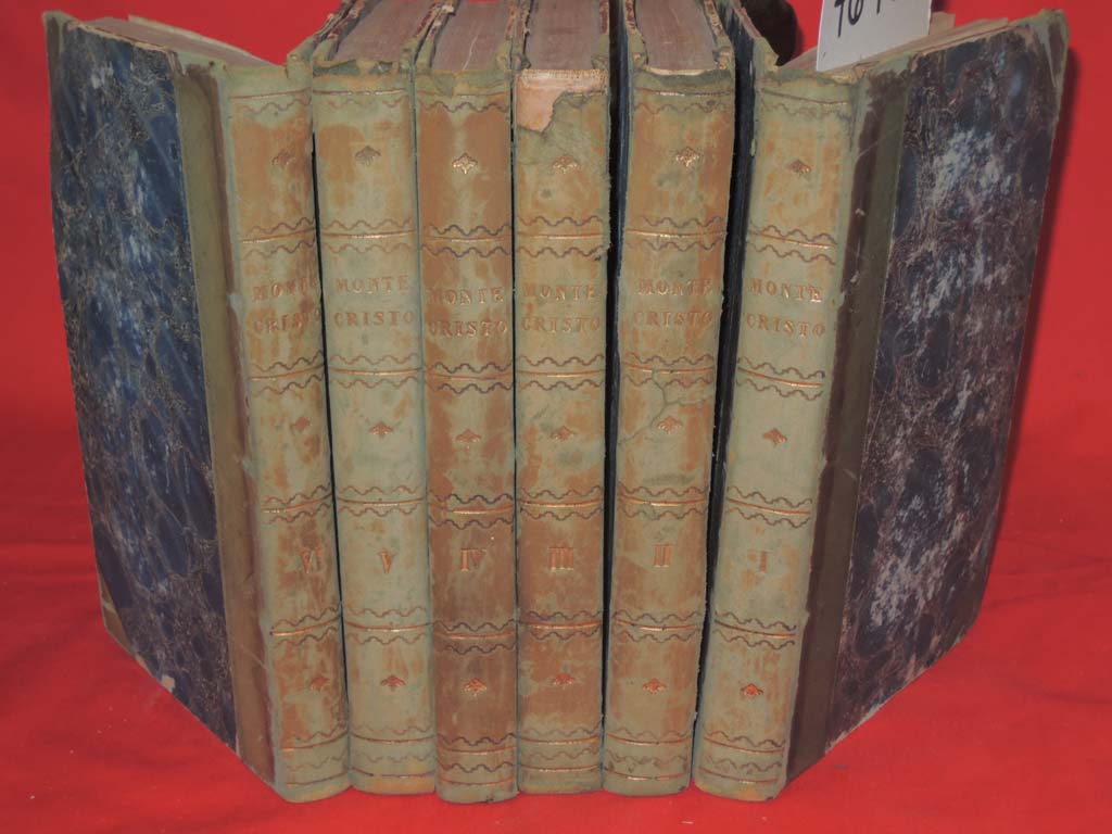 Dumas, Alexandre: Le Comte De Monte Cristo Volume 1-6