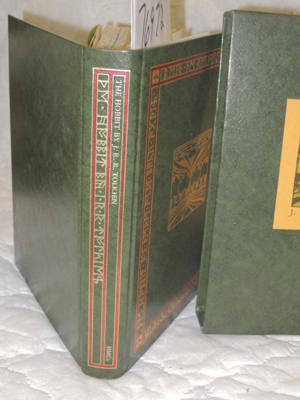 Tolkien,  J.R.R.: The Hobbit or there and back again Gift inscription
