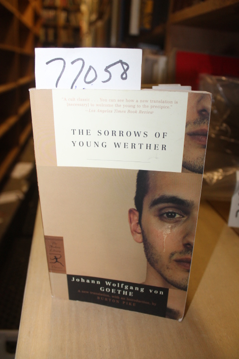 von Goethe, Johann Wolfgang: Sorrows of Young Werther