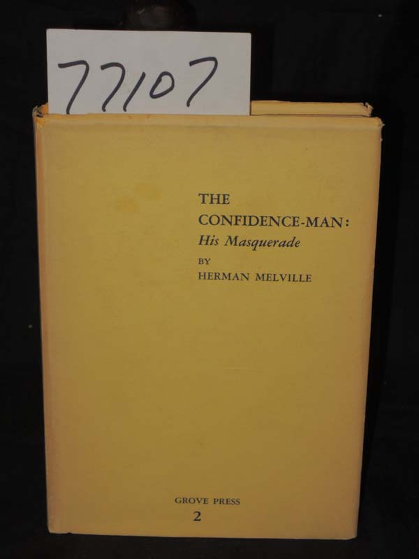 Melville, Herman: Confidence-Man His Masquerade SOILED DJ