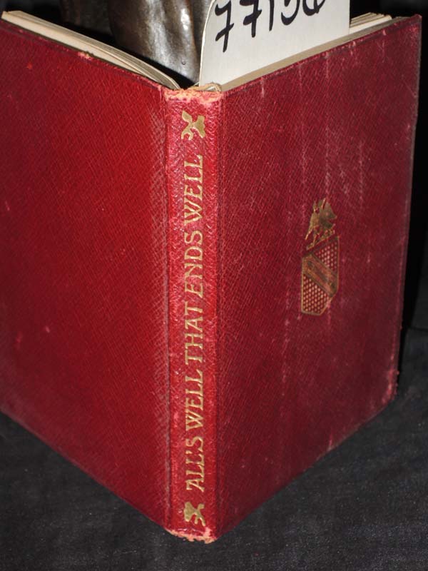 Gollancz, Israel: Shakespeare's Comedy of All's Well That Ends Well