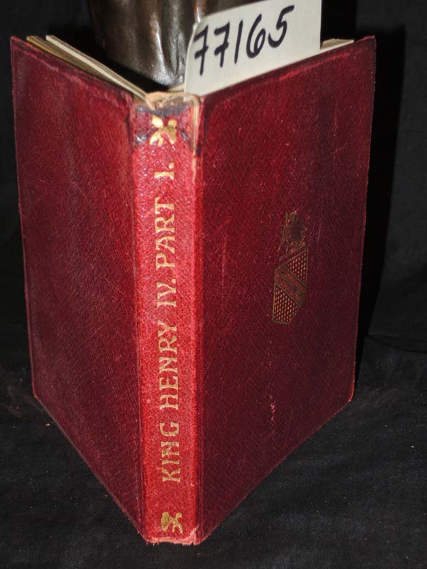 Gollancz, Israel: Shakespeare's First Part of King Henry IV