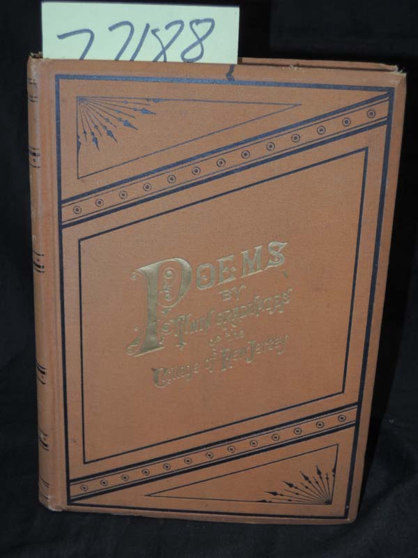 Paterson, S. V. R. and William: Poems of Twin Graduates of the College of New...