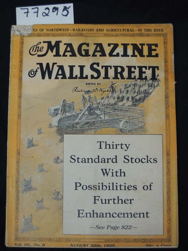 Wyckoff, Richard D.: Thirty Standard Stocks with Possibilities of Further Enh...