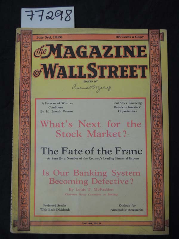 Wyckoff, Richard D. and  McFadden, L...: What's Next for the Stock Market? Is...