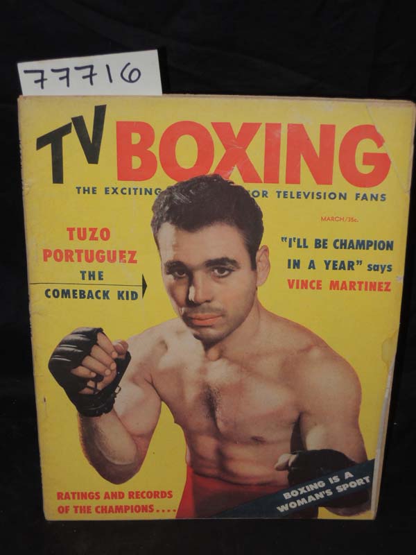 Weider, Joe: Turzo Portuguez Tv Boxing The Exciting  Magazine For Television ...