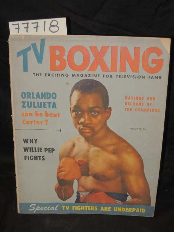 Weider, Joe: Orlando Zuluete Tv Boxing The Exciting  Magazine For Television ...