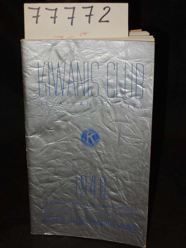 Kiwanis International: 1940 Kiwanis Club of Atlantic City