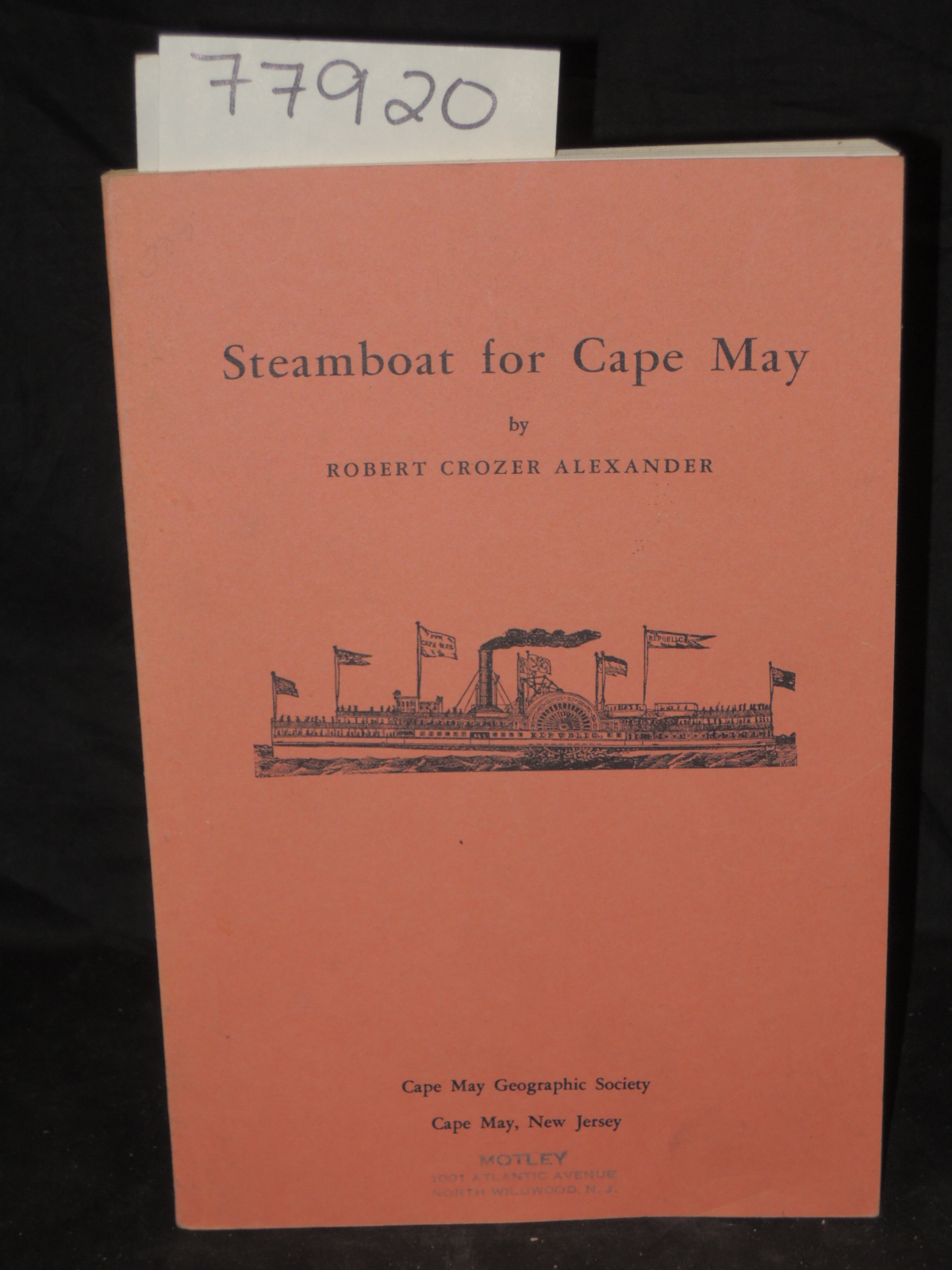 Alexander, Robert Crozer: STEAMBOAT FOR CAPE MAY