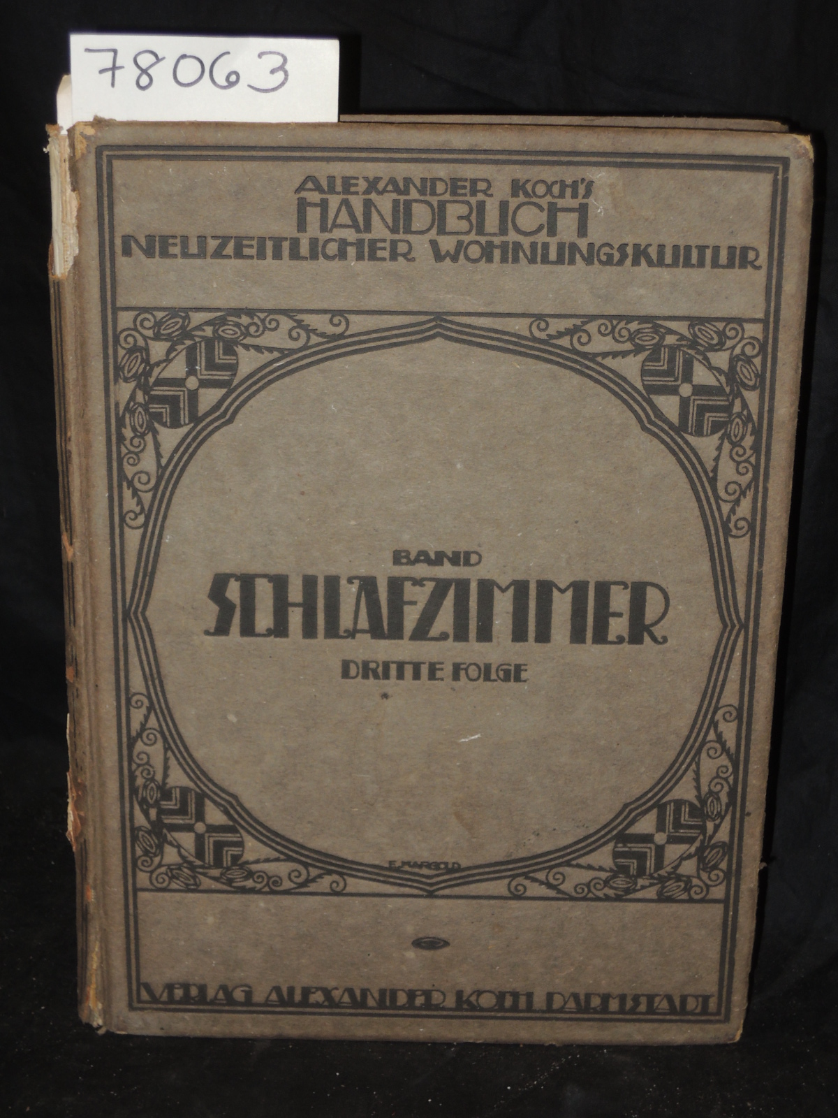 Koch, Alexander: HANDBUCH NEUZEITLICHER WOHNUNGS~KULTUR