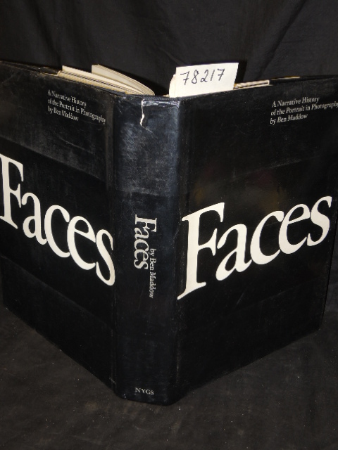 Maddow, Ben: FACES  A NARRATIVE HISTORY OF THE PORTRAIT IN PHOTOGRAPHY