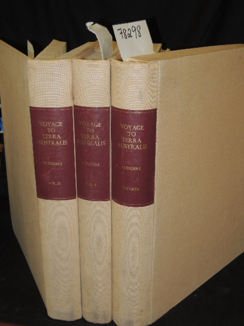 Flinders, Matthew: A Voyage to Terra Australis 3 volumes