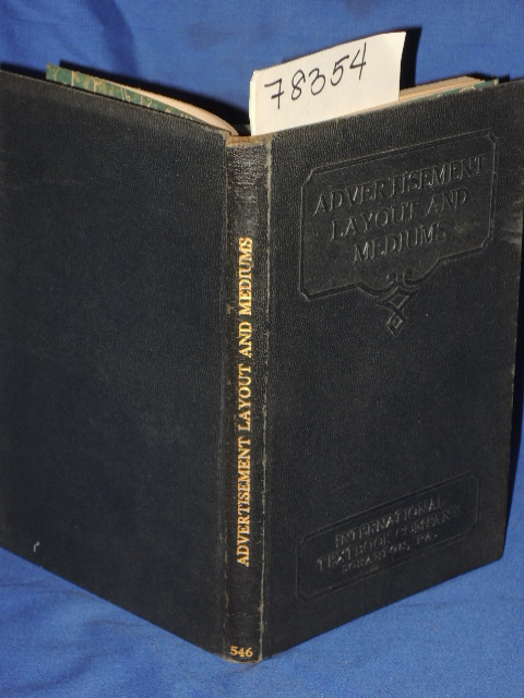 Ellison, Charles and N.W. Ayer and Son: ADVERTISEMENT LAYOUT AND MEDIUMS